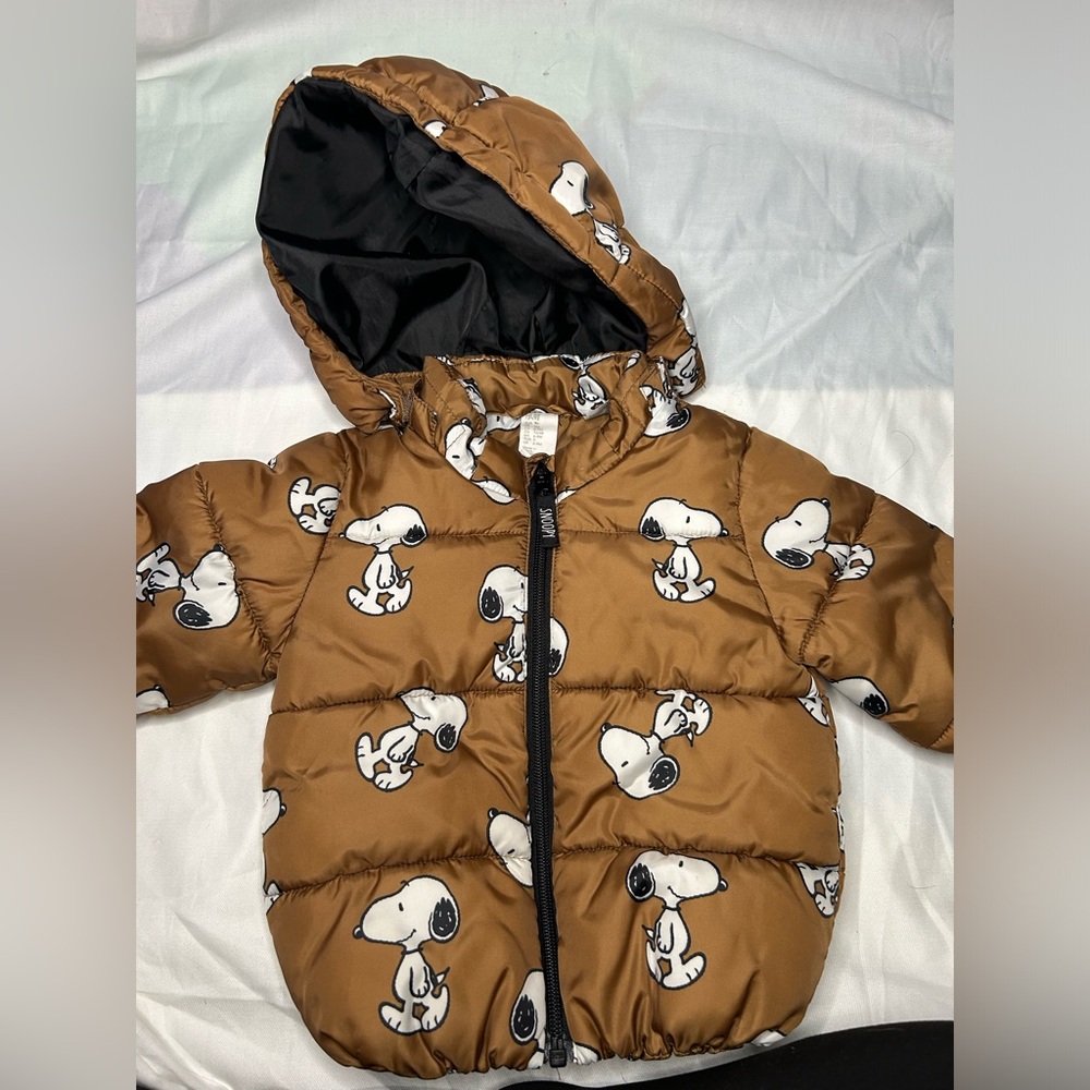 Snoopy puffy coat